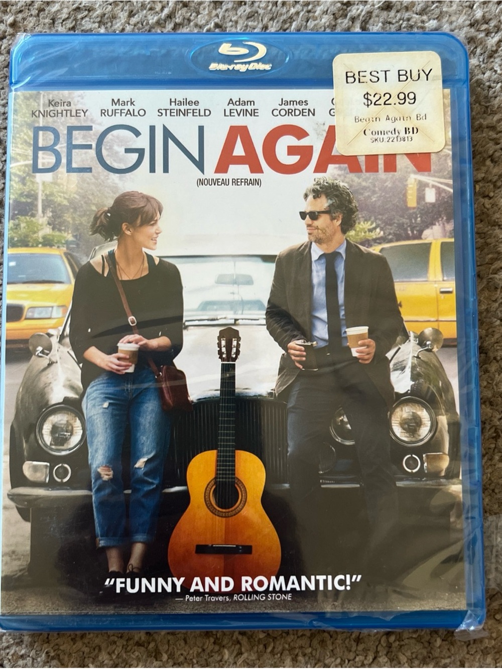 Begin Again (Blu-ray) - Drama Comedy - new